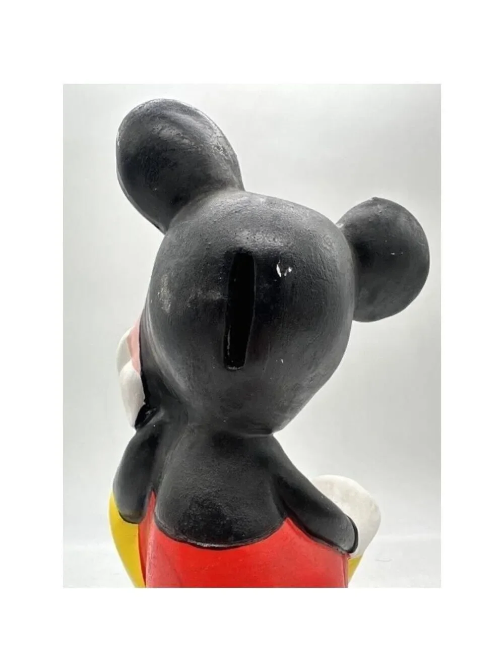 Disney Mickey Mouse Piggy Bank Vintage Ceramic